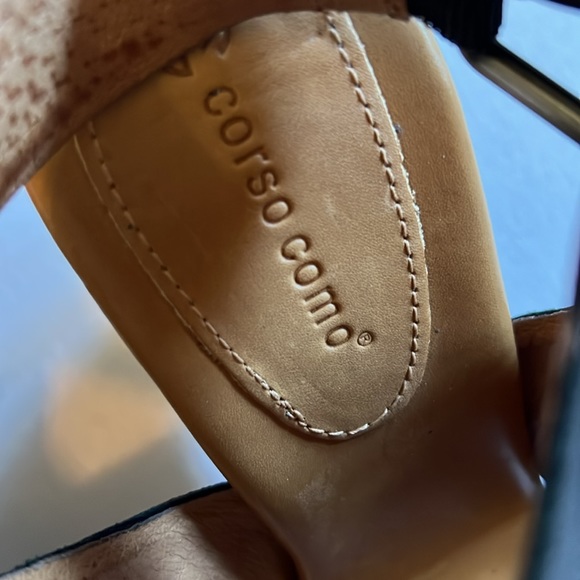 Nice pair of leather corso como sandals - Picture 2 of 5